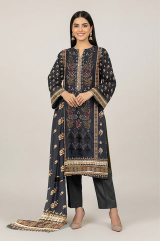 AJ EMB 3PC LINEN D-3614