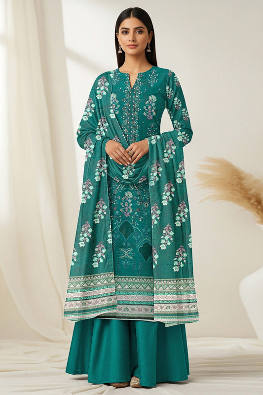AJ EMB 3PC LINEN D-3616
