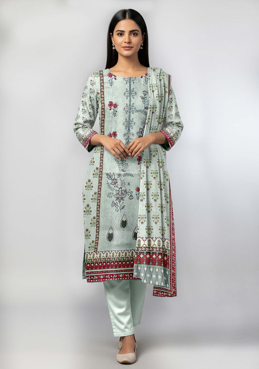 AJ EMB 3PC LINEN D-3618