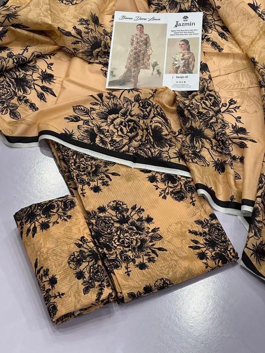 jazzmin 3 pc lawn banma dora