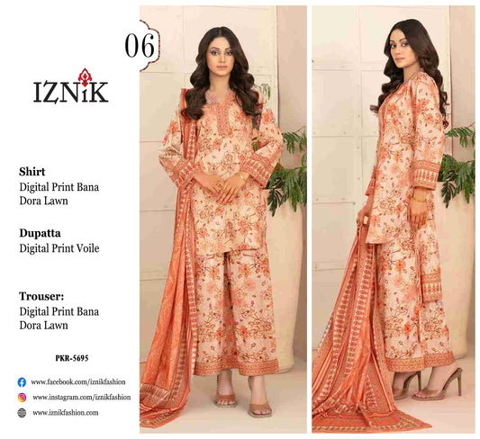 iznic 3-pc lawn banadora