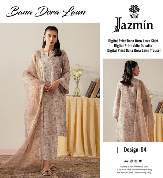 Jazmin 3-pc lawn banadora
