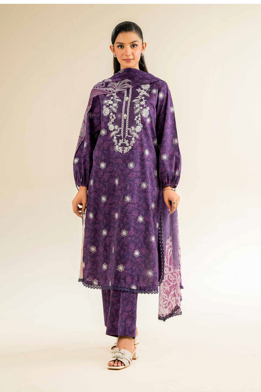 Saya 3pc Lawn Voile Dupatta