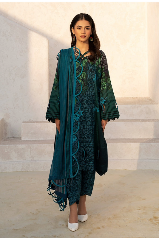 CHARIZMA 3PC LAWN CHIFOON DUPATTA