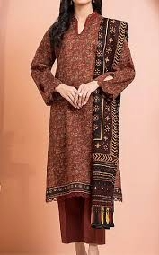 Edenrobe 3pc Lawn Voile Dupatta