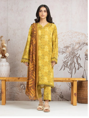Nishat 3pc Lawn Voile Dupatta