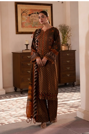 CHARIZMA 3PC LAWN CHIFOON DUPATTA